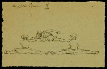 partie d'un ensemble de dessins Les Allissons 1968.102.399 Photo Mucem