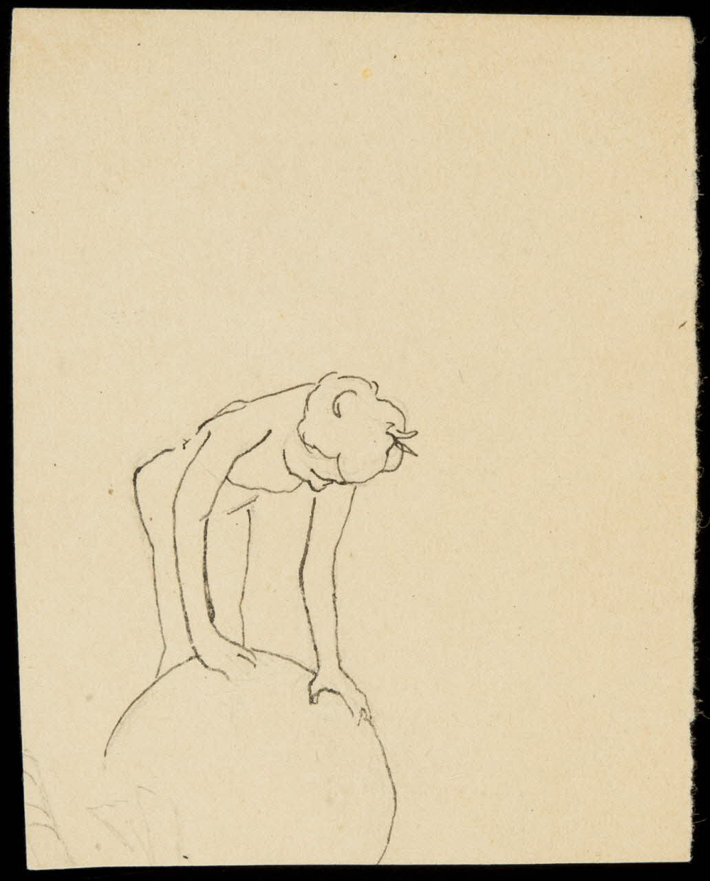 partie d'un ensemble de dessins Numéro d'acrobate 1968.102.3993.1 Photo Mucem