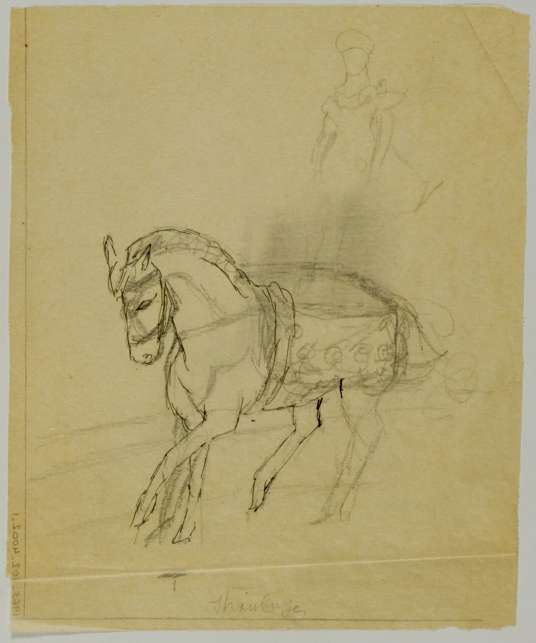 partie d'un ensemble de dessins Strassburger 1968.102.4002.1 Photo Mucem