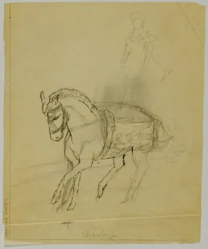 partie d'un ensemble de dessins Strassburger 1968.102.4002.1 Photo Mucem
