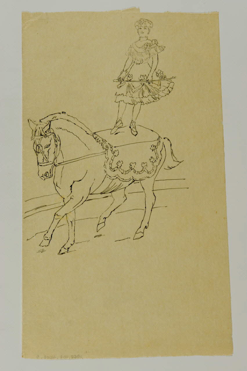 partie d'un ensemble de dessins Numéro de voltige 1968.102.4002.5 Photo Mucem