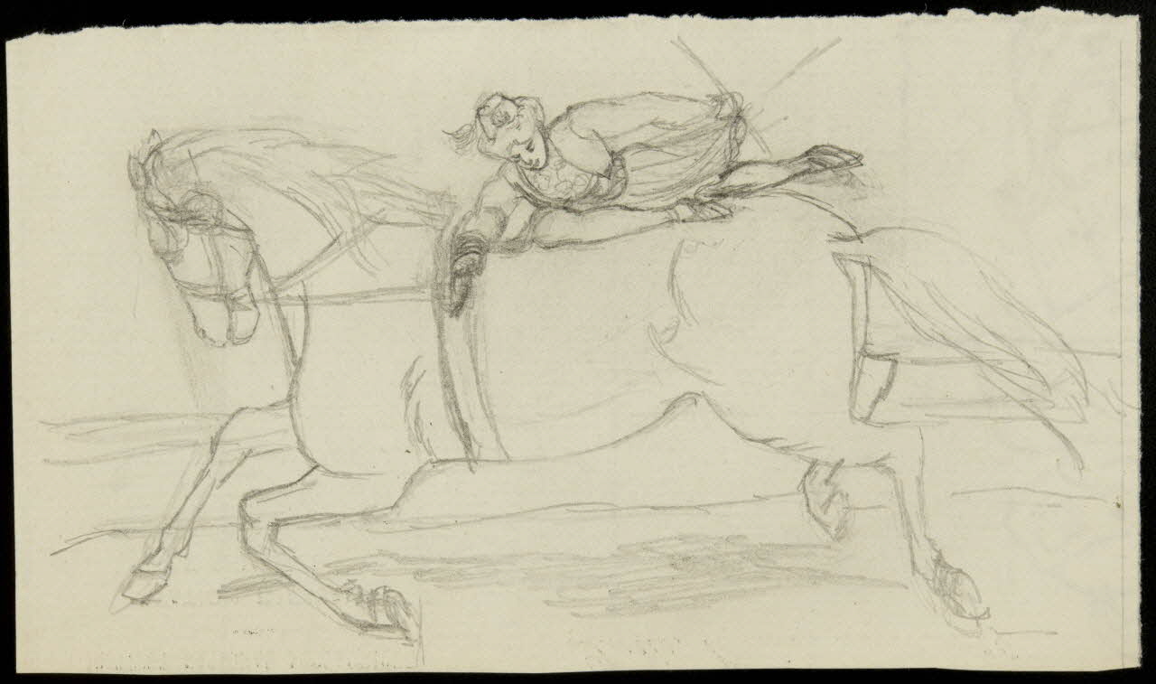 partie d'un ensemble de dessins Numéro de voltige 1968.102.4003 Photo Mucem