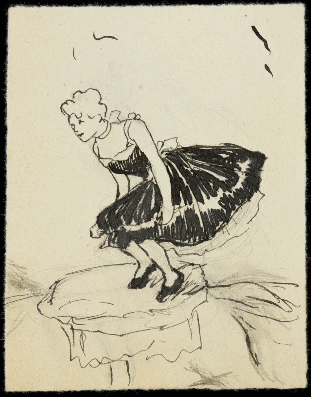 partie d'un ensemble de dessins Numéro de voltige 1968.102.4014 Photo Mucem