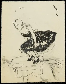 partie d'un ensemble de dessins Numéro de voltige 1968.102.4014 Photo Mucem