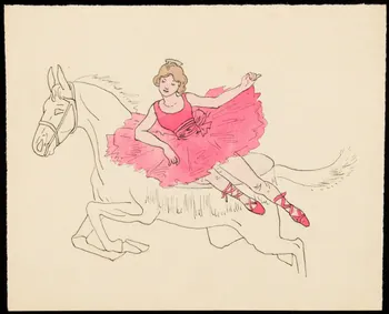 partie d'un ensemble de dessins Numéro de voltige 1968.102.4024 Photo Mucem