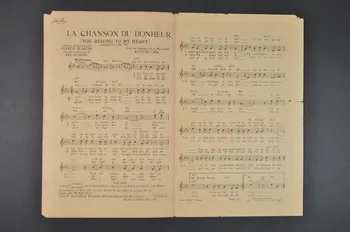 Agustin Lara ; Francis Blanche ; S.E.M.I; chanson petit format Île-de-France, France 1941 1965.159.43  Photo Mucem