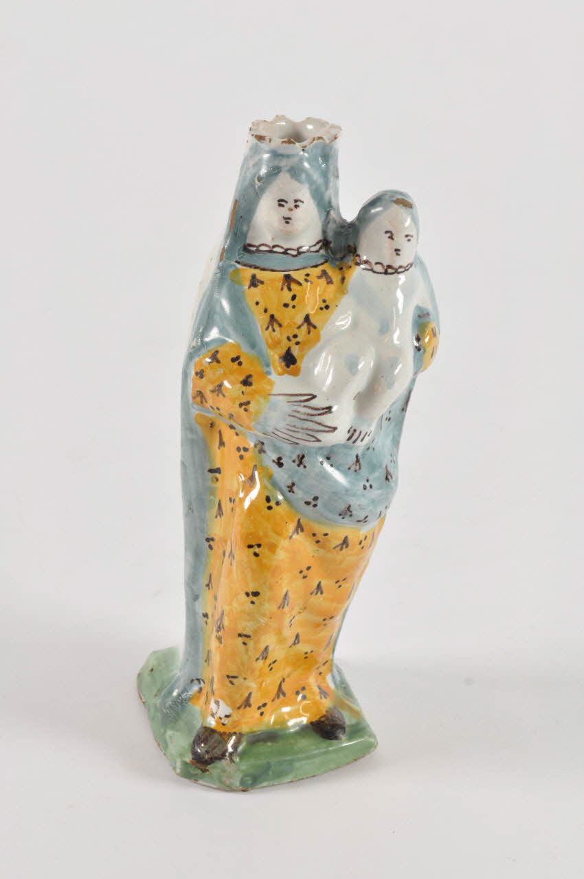statue de dévotion Vierge d'accouchée 1901.1.1087 Photo Mucem