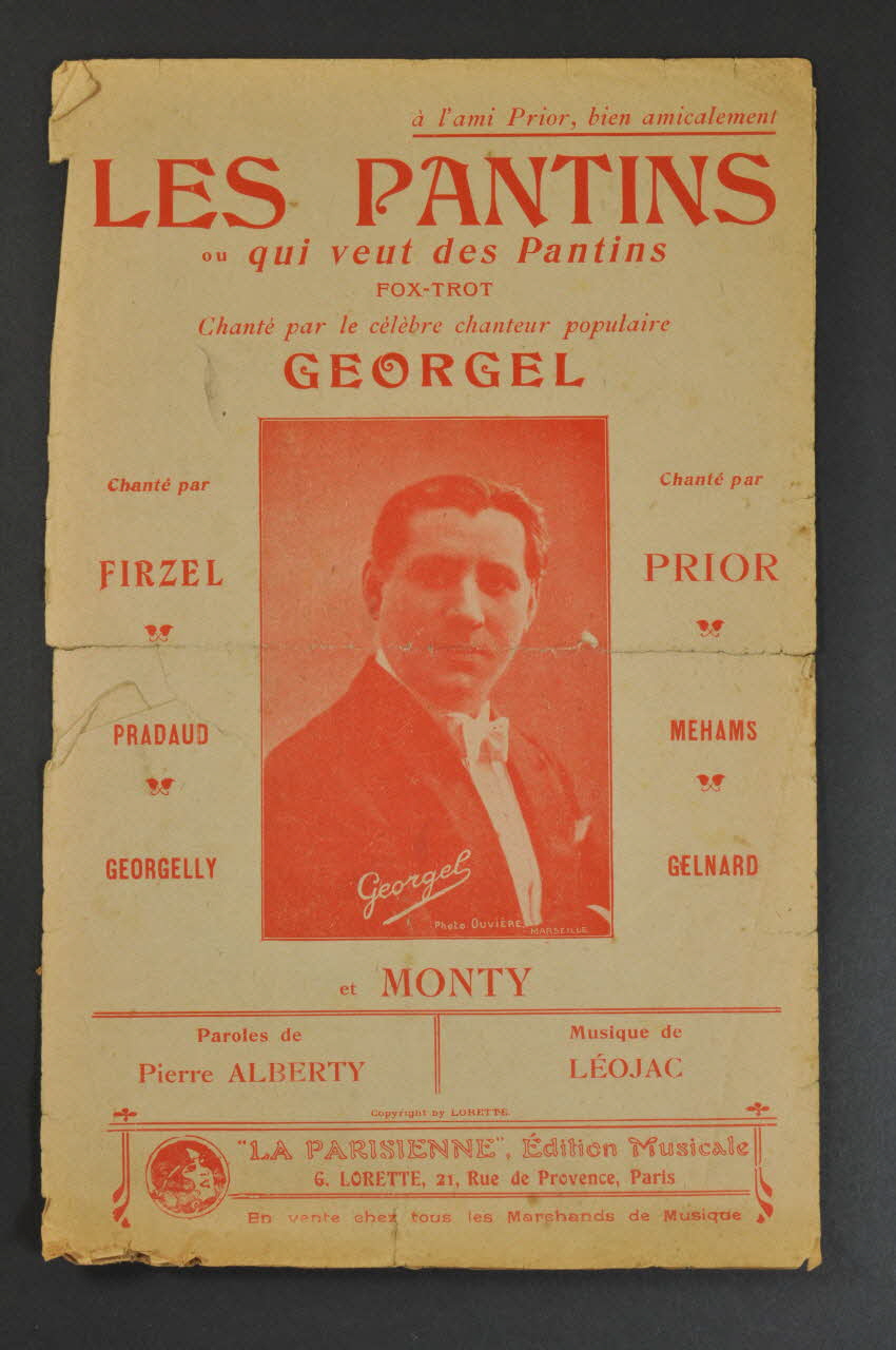 chanson petit format 1966.158.165 Photo Mucem