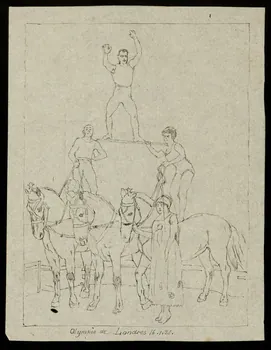 partie d'un ensemble de dessins Olympia de Londres 1968.102.4127 Photo Mucem