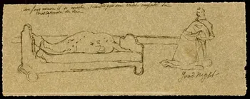 partie d'un ensemble de dessins Good Night 1968.102.4139.8 Photo Mucem