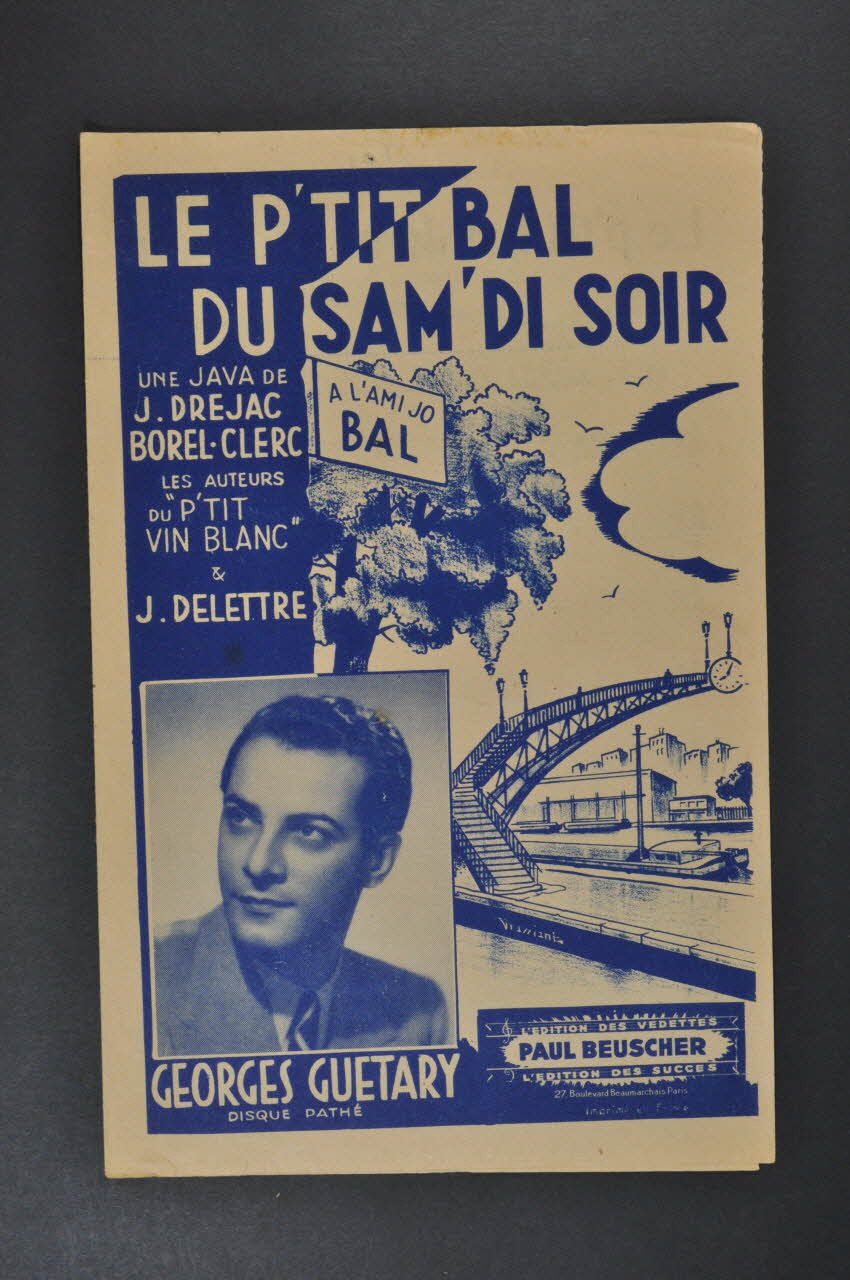 chanson petit format 1965.159.47 Photo Mucem