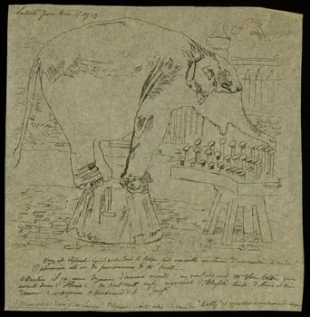 partie d'un ensemble de dessins Bobby l'éléphant 1968.102.4159 Photo Mucem