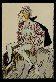 partie d'un ensemble de dessins Portrait d'homme portant un costume 1968.102.4170 Photo Mucem