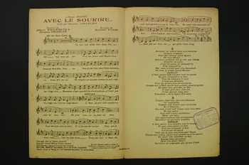 Jacques Charles ; Albert Willemetz ; Maurice Yvain ; Maurice Chevalier ; Francis F. Salabert chanson petit format Île-de-France, France 1921 1966.158.170 Photo Mucem
