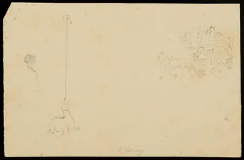 partie d'un ensemble de dessins Numéros de cirque avec des otaries 1968.102.4284  Photo Mucem
