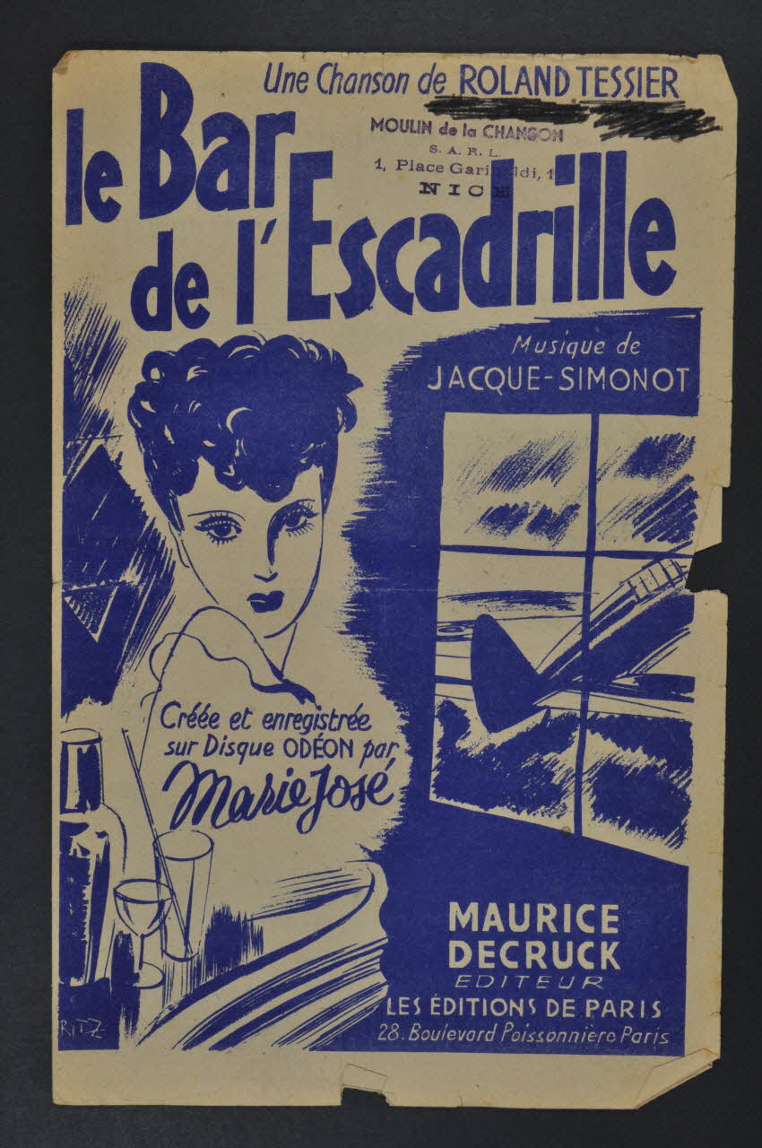 chanson petit format 1965.159.59 Photo Mucem