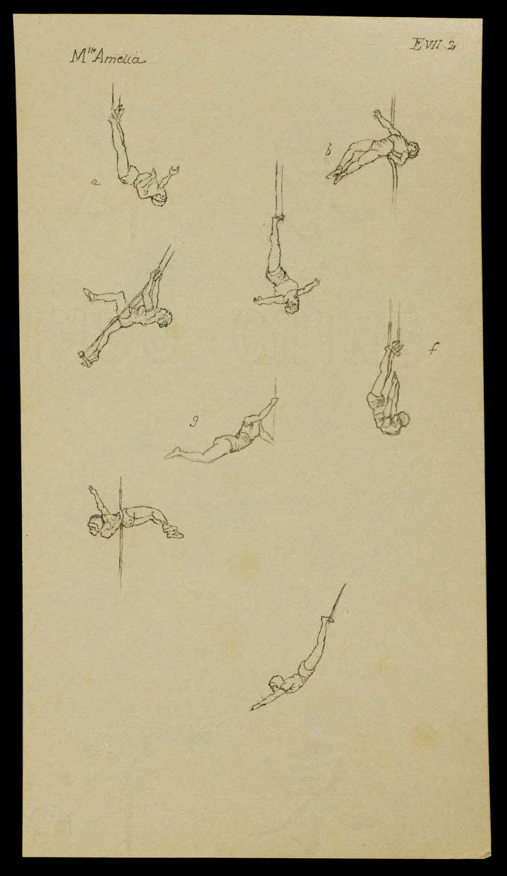 partie d'un ensemble de dessins Mlle Amelia 1968.102.441 Photo Mucem