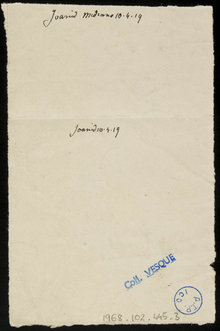 partie d'un ensemble de dessins Joanid 1968.102.445.3 Photo Mucem
