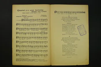 Charles Saint-Granier ; Paul Briquet ; R. Penso ; Maurice Chevalier ; Francis F. Salabert chanson petit format Île-de-France, France 1919 1966.158.179  Photo Mucem