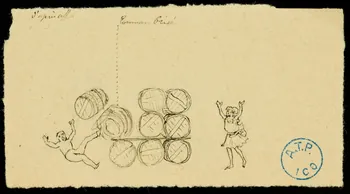 partie d'un ensemble de dessins Amery et Joanid 1968.102.451.7 Photo Mucem