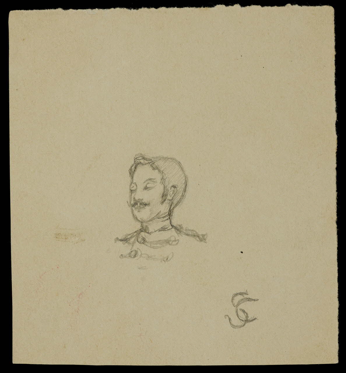 partie d'un ensemble de dessins Artiste du cirque 1968.102.4527 Photo Mucem