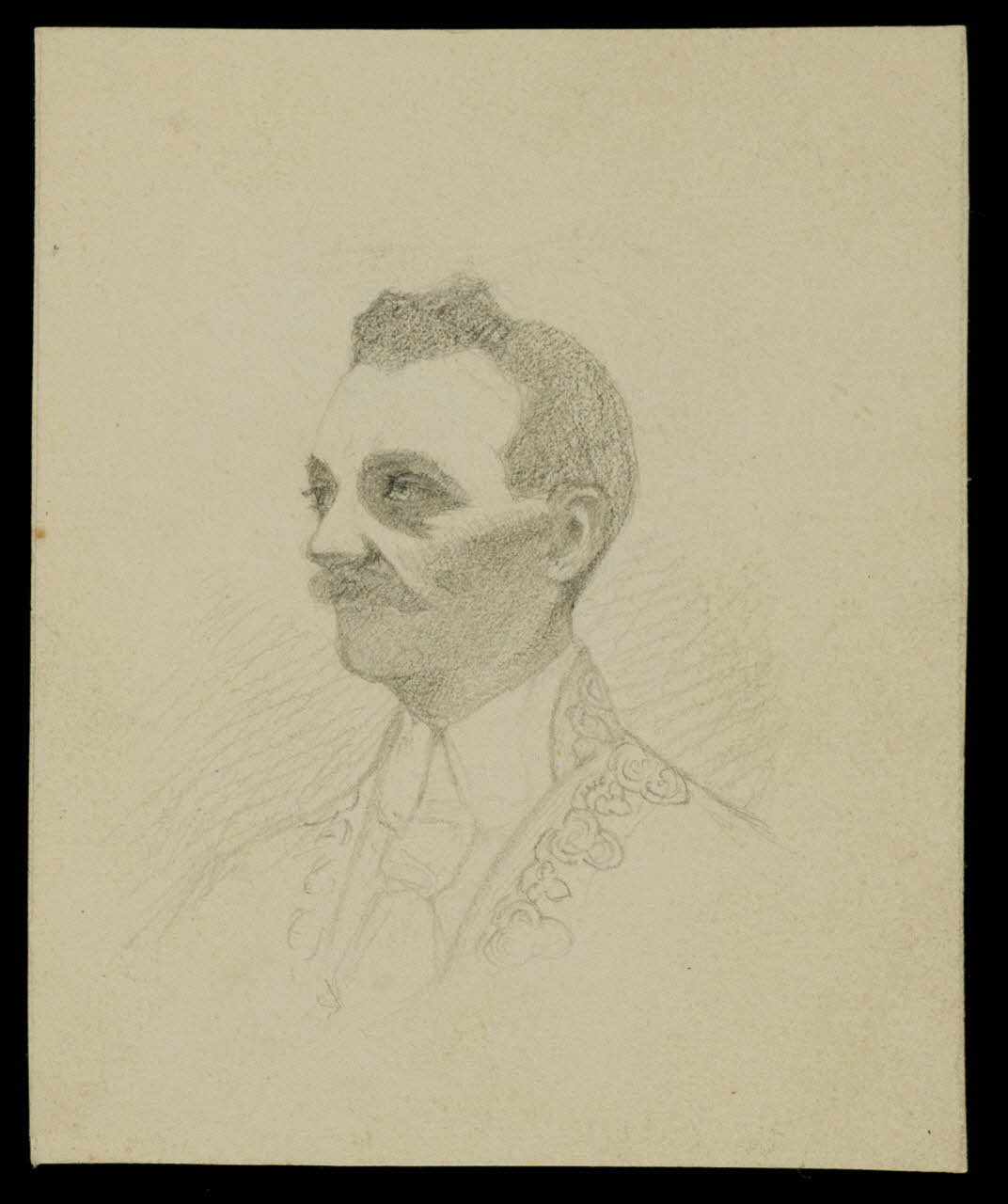 partie d'un ensemble de dessins Artiste du cirque 1968.102.4538 Photo Mucem