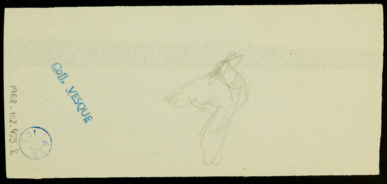 partie d'un ensemble de dessins Andatze 1968.102.455.2 Photo Mucem