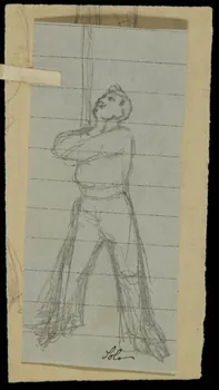 partie d'un ensemble de dessins Solo 1968.102.4594.1  Photo Mucem