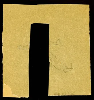 partie d'un ensemble de dessins Esquisse 1968.102.4606 Photo Mucem