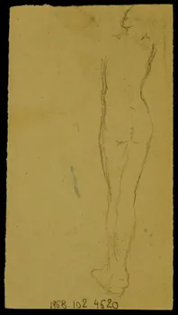 partie d'un ensemble de dessins Jockey 1968.102.4620 Photo Mucem