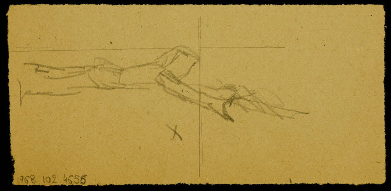 partie d'un ensemble de dessins Silhouette 1968.102.4656 Photo Mucem