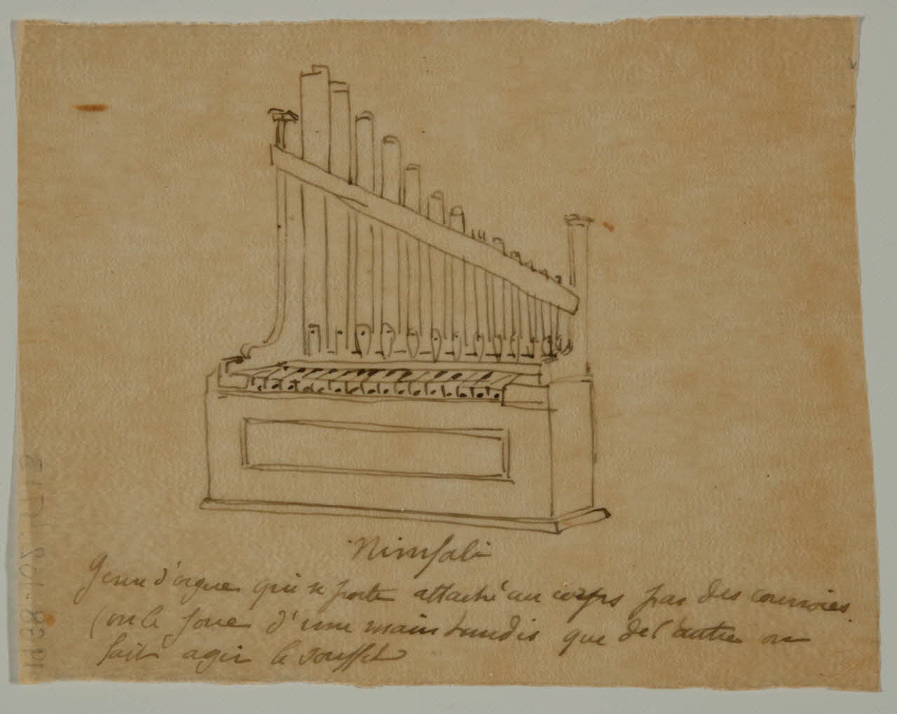 partie d'un ensemble de dessins Nimfali 1968.102.4713 Photo Mucem