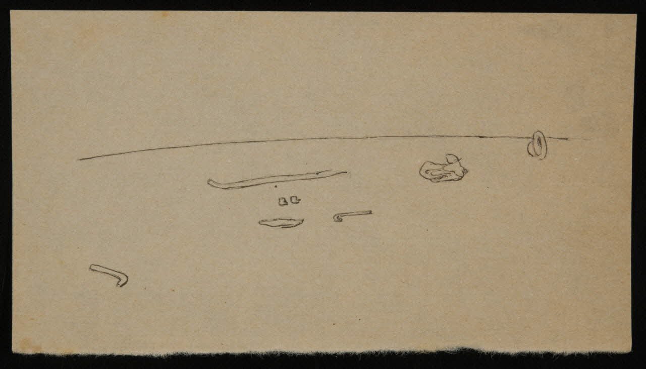 partie d'un ensemble de dessins Matériel de cirque 1968.102.4719 Photo Mucem