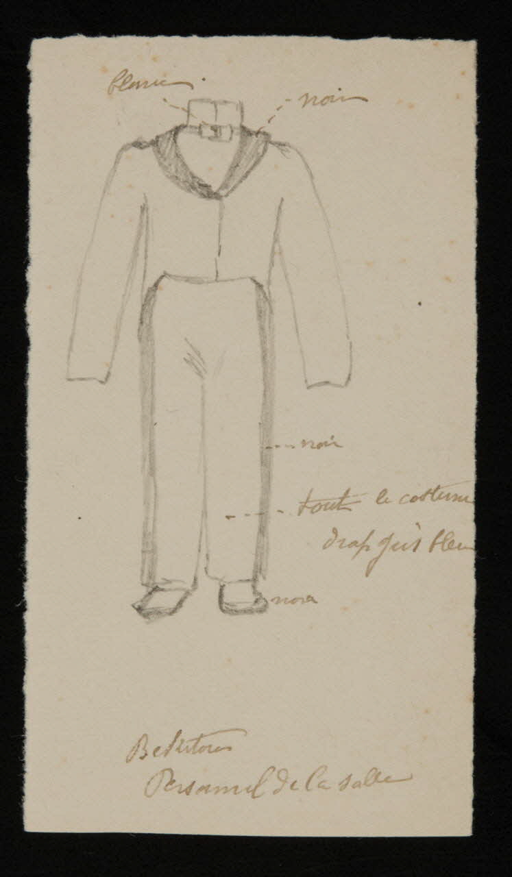 partie d'un ensemble de dessins Beketow  personnel de la salle 1968.102.4727 Photo Mucem