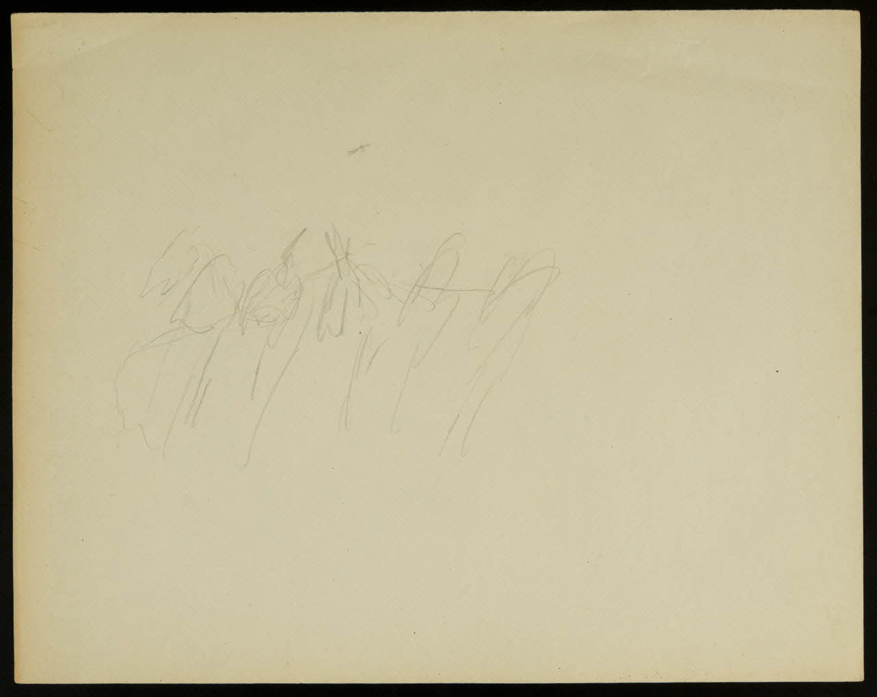 partie d'un ensemble de dessins Croquis 1968.102.4753 Photo Mucem