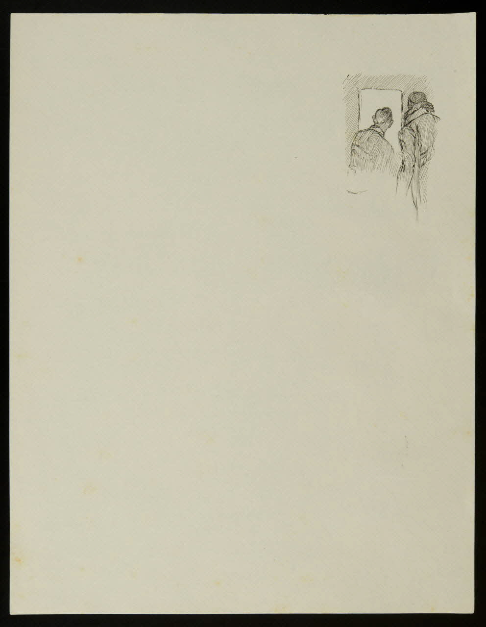 partie d'un ensemble de dessins En coulisses 1968.102.4764.5 Photo Mucem