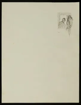 partie d'un ensemble de dessins En coulisses 1968.102.4764.5 Photo Mucem