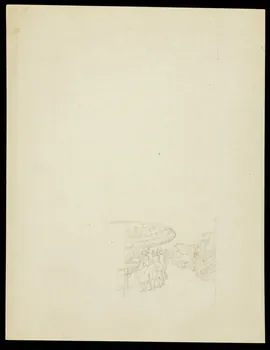 partie d'un ensemble de dessins Spectateurs observant la piste de cirque 1968.102.4769.2  Photo Mucem