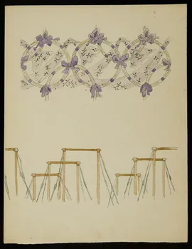 partie d'un ensemble de dessins Accessoires du spectacle 1968.102.4800.2 Photo Mucem