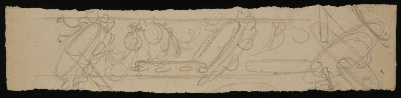 partie d'un ensemble de dessins Ornementation 1968.102.4802 Photo Mucem