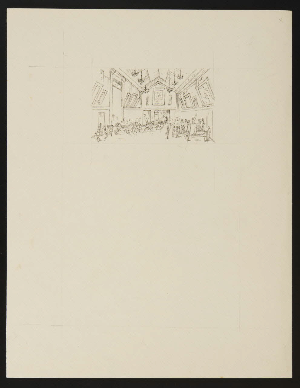 partie d'un ensemble de dessins Hall 1968.102.4830 Photo Mucem