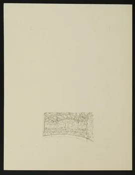 partie d'un ensemble de dessins Intérieur du cirque 1968.102.4852 Photo Mucem