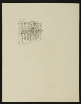 partie d'un ensemble de dessins Bâtiment 1968.102.4853 Photo Mucem