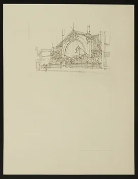 partie d'un ensemble de dessins Rue 1968.102.4855 Photo Mucem
