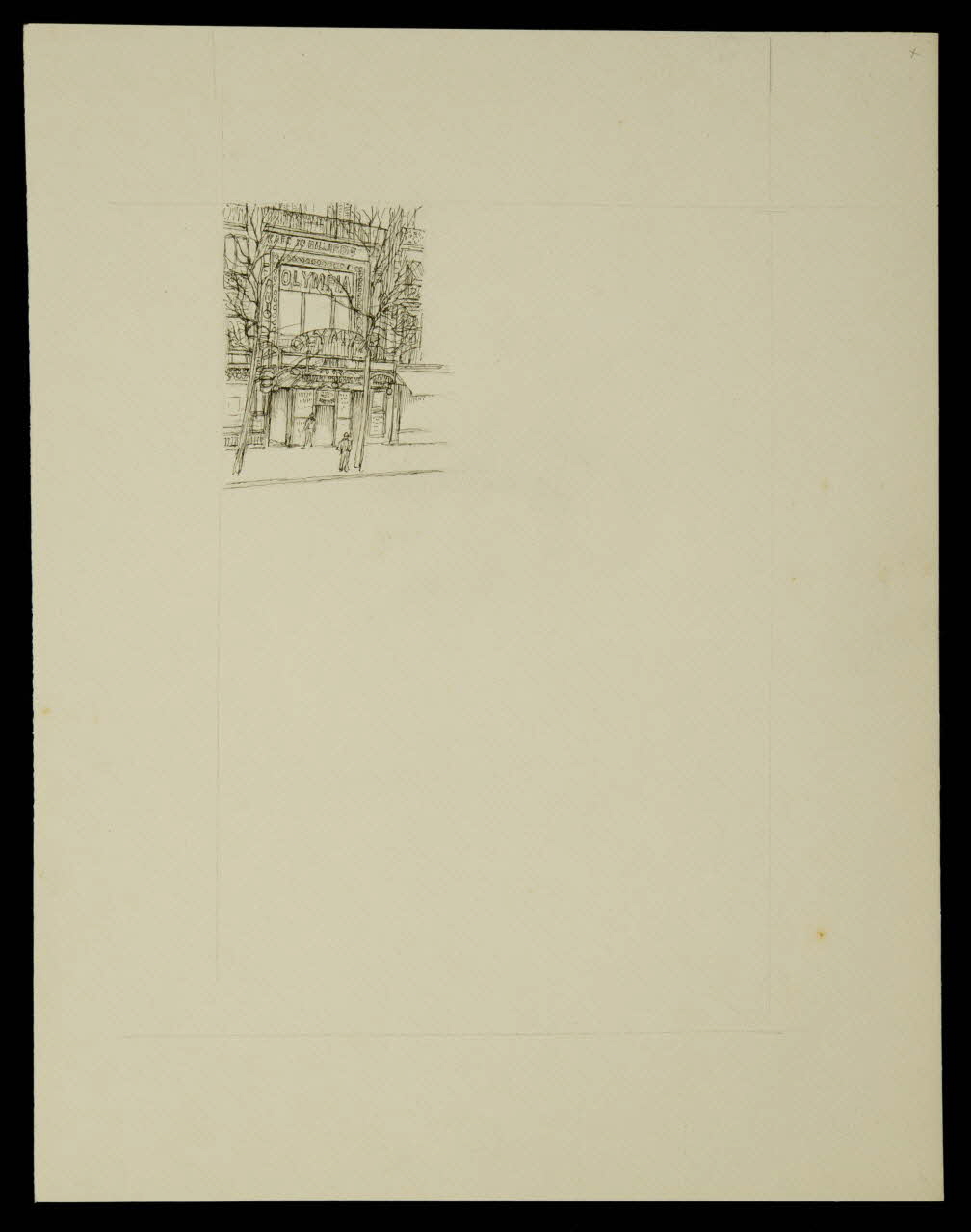 partie d'un ensemble de dessins L'Olympia 1968.102.4866 Photo Mucem