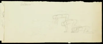partie d'un ensemble de dessins Andreu 1968.102.488.2 Photo Mucem