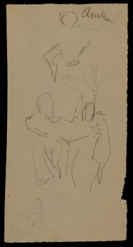 partie d'un ensemble de dessins Andreu 1968.102.491.15  Photo Mucem