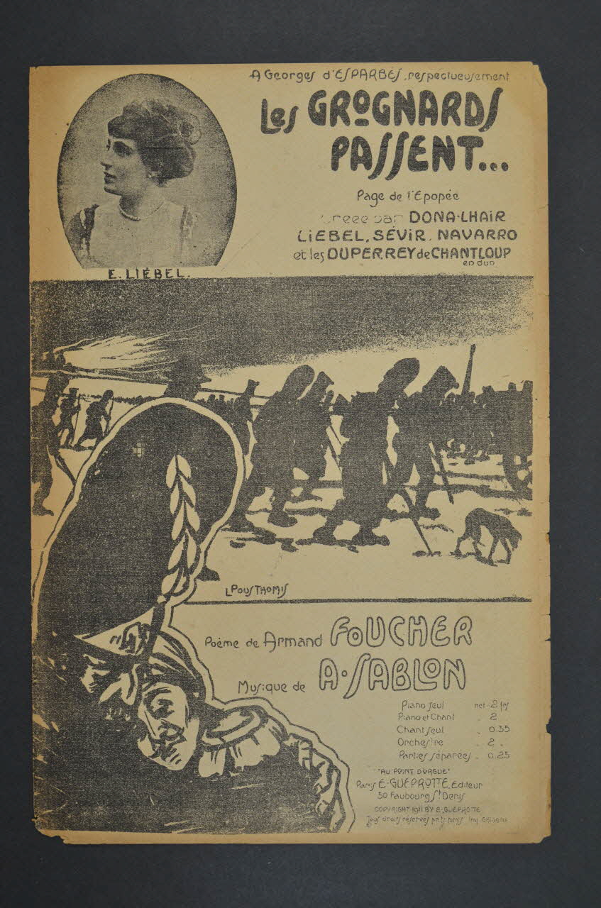 partition de musique petit format 1965.160.12 Photo Mucem