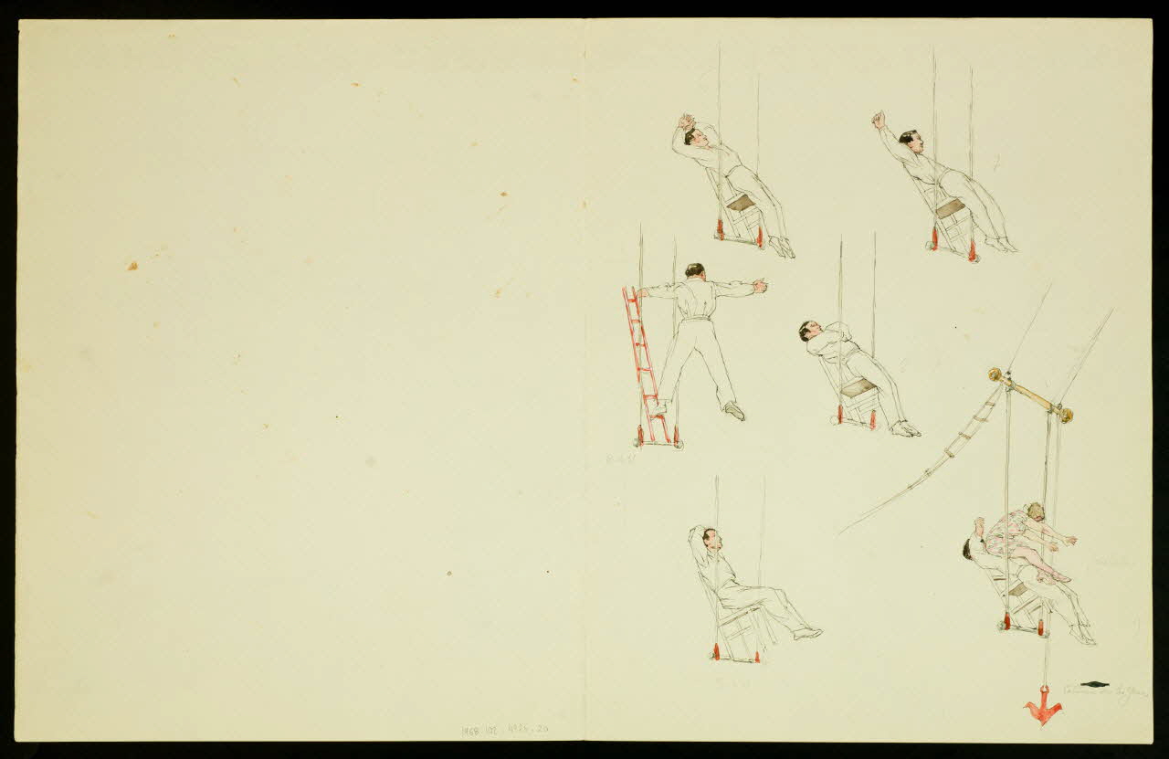 dessin Numéros de cirque 1968.102.4926.20 Photo Mucem