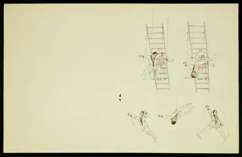 dessin Numéros de cirque 1968.102.4926.20  Photo Mucem